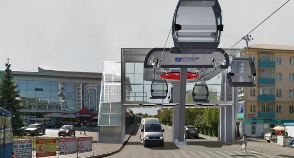 Tbilisi Ropeway Network Development Study – TBILISI BARTHOBUS